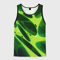 Мужская майка без рукавов Color green light green