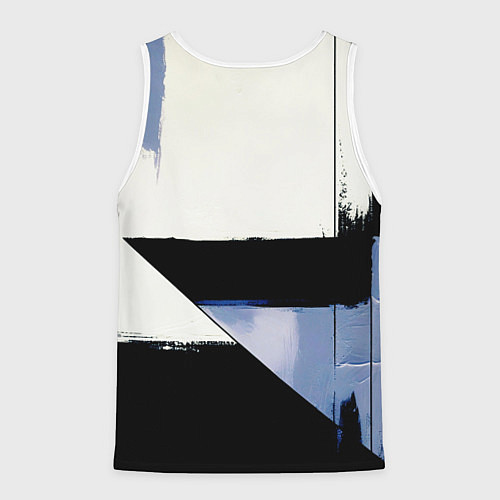 Мужская майка без рукавов Volkswagen логотип / 3D-Белый – фото 2