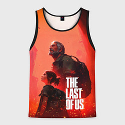 Майка-безрукавка мужская The last of us Joel Ellie, цвет: 3D-черный