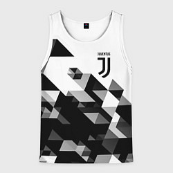 Мужская майка без рукавов Juventus geometry black