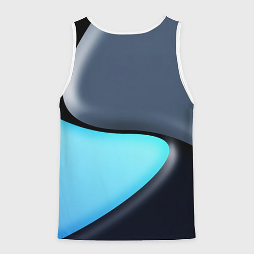 Мужская майка без рукавов Разноцветный / 3D-Белый – фото 2