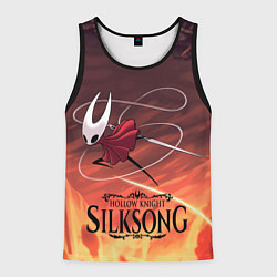 Майка-безрукавка мужская Герой Hollow knight silksong, цвет: 3D-черный