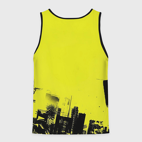 Мужская майка без рукавов Лазарь: Паркур / 3D-Черный – фото 2