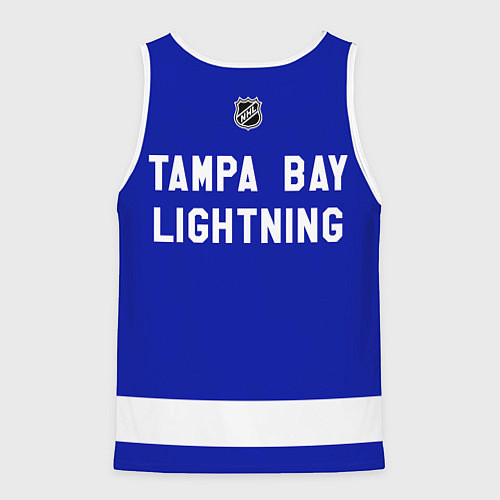 Мужская майка без рукавов Tampa Bay Lightning - NHL team / 3D-Белый – фото 2