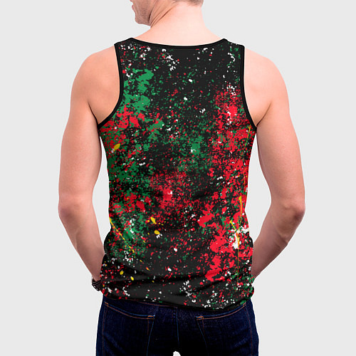 Мужская майка без рукавов Chicago Blackhawks NHL black / 3D-Черный – фото 4