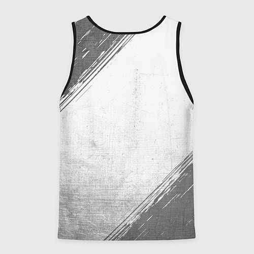 Мужская майка без рукавов No Mans Sky - white gradient / 3D-Черный – фото 2