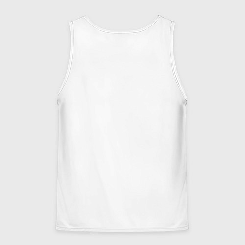 Мужская майка без рукавов Мне пох, я зая на пляже / 3D-Белый – фото 2