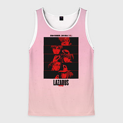Майка-безрукавка мужская Lazarus Art, цвет: 3D-белый