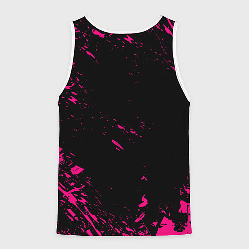 Мужская майка без рукавов Monster energy неоновые краски лого / 3D-Белый – фото 2