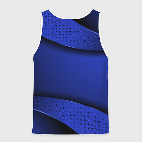 Мужская майка без рукавов Билли Айлиш в образе фараона / 3D-Белый – фото 2