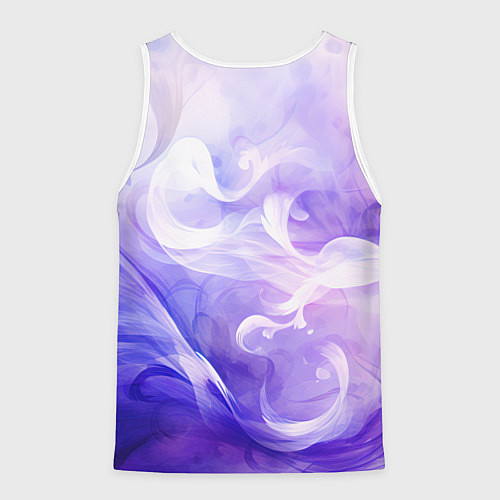 Мужская майка без рукавов Готический стиль Билли Айлиш / 3D-Белый – фото 2