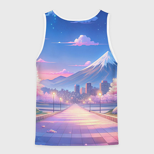 Мужская майка без рукавов Ниндзя Билли Айлиш / 3D-Белый – фото 2