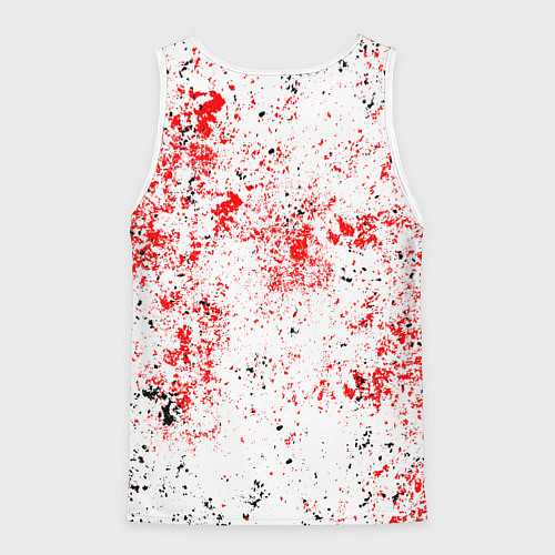 Мужская майка без рукавов Воин Спарты / 3D-Белый – фото 2