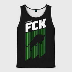 Майка-безрукавка мужская FC Krasnodar, цвет: 3D-черный