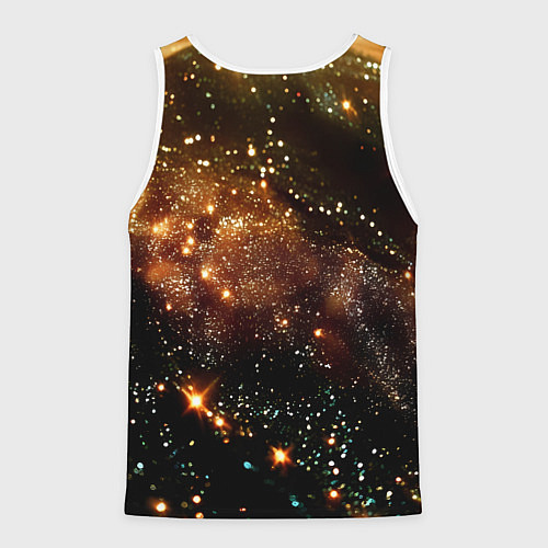 Мужская майка без рукавов Bones в панаме / 3D-Белый – фото 2