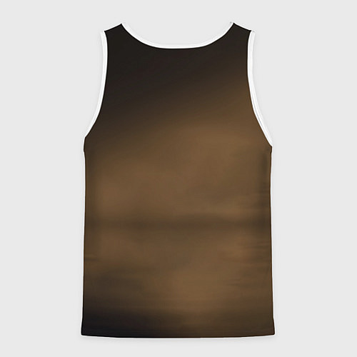 Мужская майка без рукавов Летящая птица / 3D-Белый – фото 2