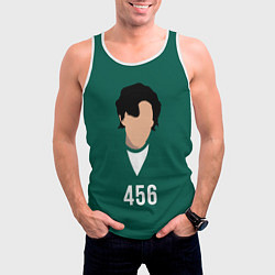 Майка-безрукавка мужская Сон Ки Хун 456, цвет: 3D-белый — фото 2