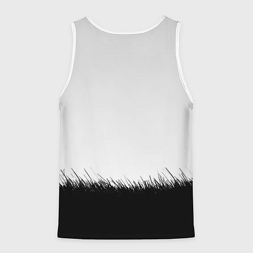 Мужская майка без рукавов Самурайский путь / 3D-Белый – фото 2