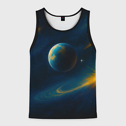 Мужская майка без рукавов Пространство Вселенной