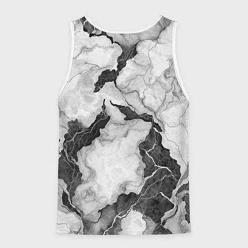 Мужская майка без рукавов XXXTentacion облокотился об зеркало / 3D-Белый – фото 2