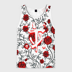 Мужская майка без рукавов Doom розы