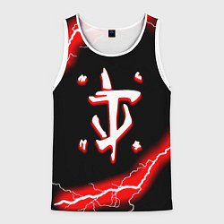 Мужская майка без рукавов Doom красный шторм