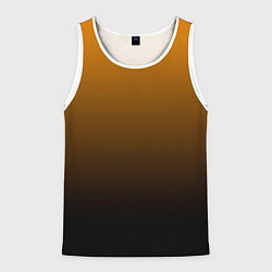 Мужская майка без рукавов Orange gradient