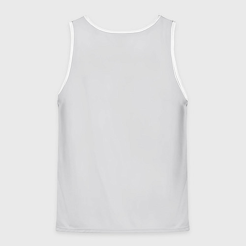 Мужская майка без рукавов Самара в моем сердце / 3D-Белый – фото 2