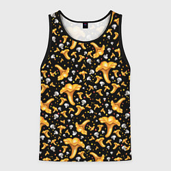 Мужская майка без рукавов Грибной дождик