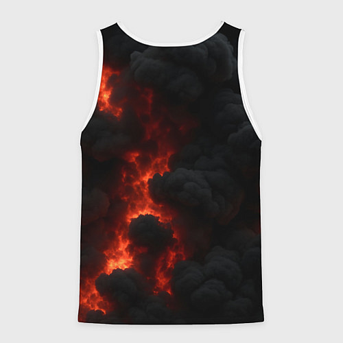 Мужская майка без рукавов Саня сказал - Саня сделал / 3D-Белый – фото 2