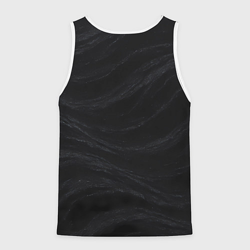 Мужская майка без рукавов Саня не спорит Саня объясняет / 3D-Белый – фото 2