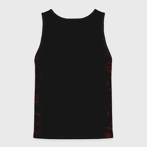 Мужская майка без рукавов Five Finger Death Punc / 3D-Черный – фото 2