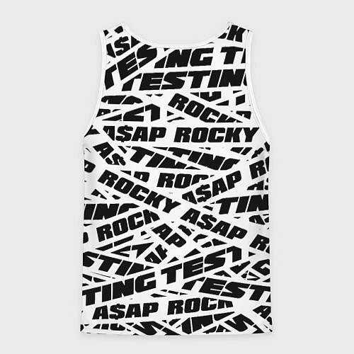 Мужская майка без рукавов AAP Rocky barcelona / 3D-Белый – фото 2