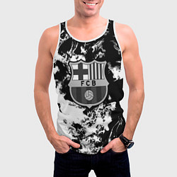 Майка-безрукавка мужская Juventus белый дым, цвет: 3D-белый — фото 2