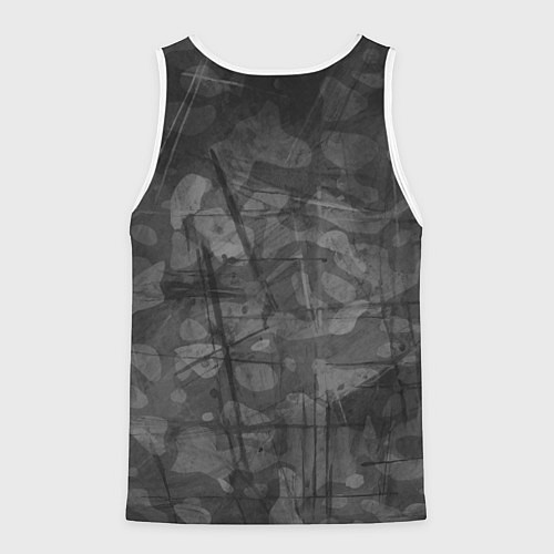 Мужская майка без рукавов Контр cтрайк два / 3D-Белый – фото 2