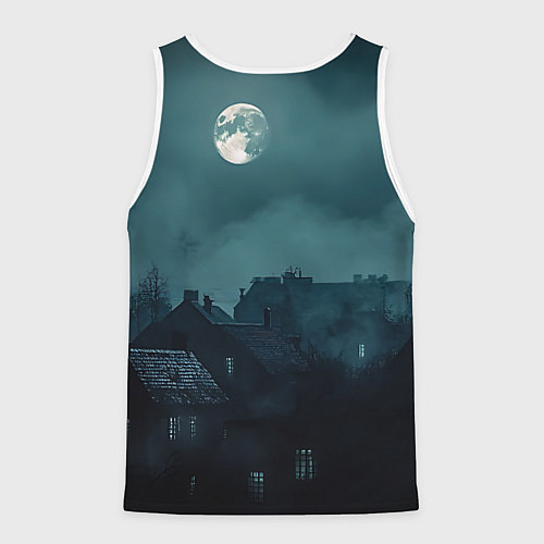 Мужская майка без рукавов Вампирша МаоМао - Монолог Фармацевта аниме Хэллоуи / 3D-Белый – фото 2