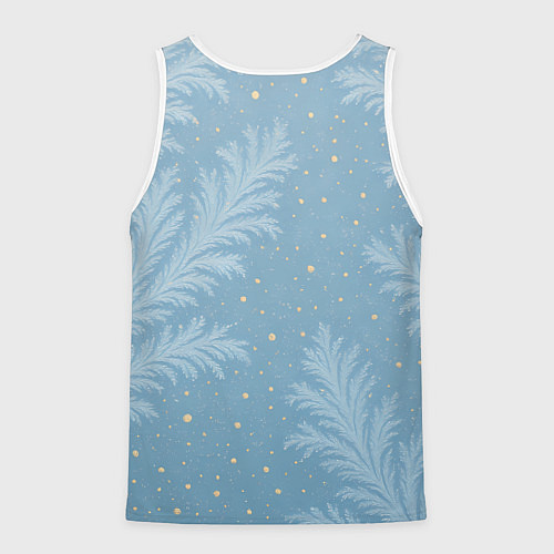 Мужская майка без рукавов Год мандаринов 2026 / 3D-Белый – фото 2