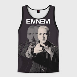 Майка-безрукавка мужская Eminem: You, цвет: 3D-черный