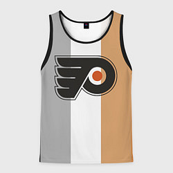 Майка-безрукавка мужская Philadelphia Flyers, цвет: 3D-черный