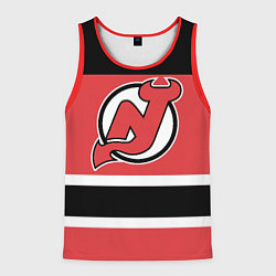 Майка-безрукавка мужская New Jersey Devils, цвет: 3D-красный