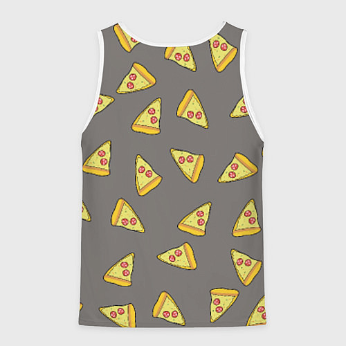 Мужская майка без рукавов No drama / 3D-Белый – фото 2