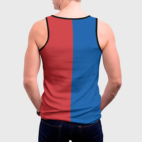 Мужская майка без рукавов Эмблема NBA / 3D-Черный – фото 4