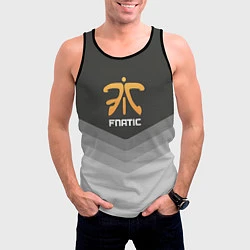 Майка-безрукавка мужская Fnatic Uniform, цвет: 3D-черный — фото 2