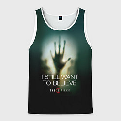 Мужская майка без рукавов X-files: Alien hand