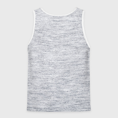 Мужская майка без рукавов Йоркширский терьер / 3D-Белый – фото 2