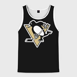 Майка-безрукавка мужская Pittsburgh Penguins: Crosby, цвет: 3D-белый