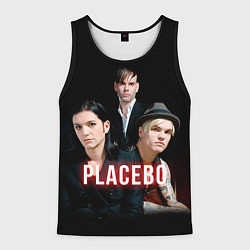 Майка-безрукавка мужская Placebo Guys, цвет: 3D-черный