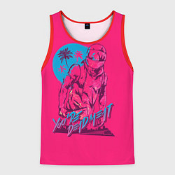 Мужская майка без рукавов You're dead meat