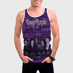 Майка-безрукавка мужская Deep Purple, цвет: 3D-белый — фото 2