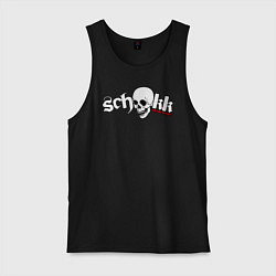 Майка мужская хлопок Schokk, цвет: черный